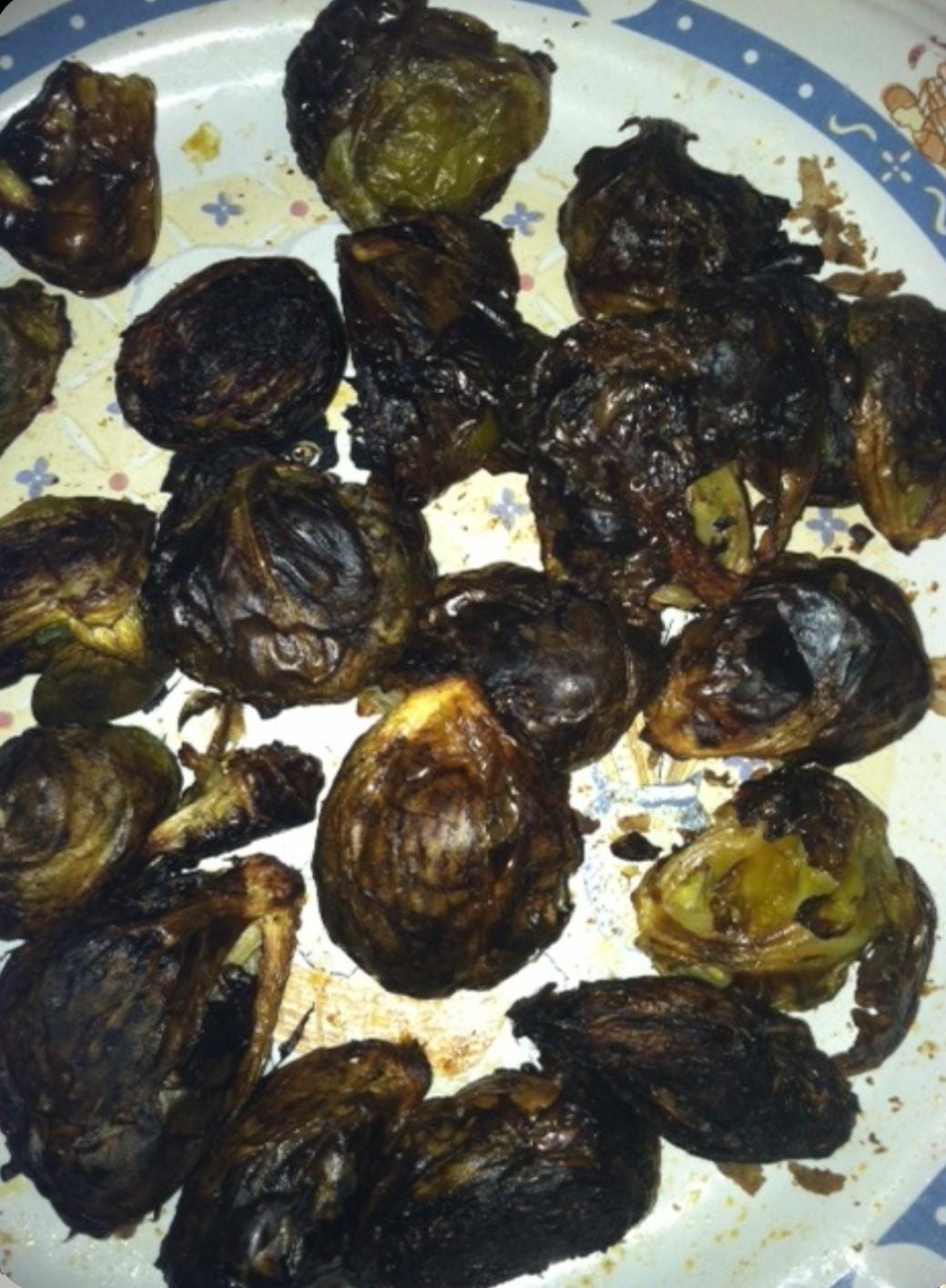 Rosenkohl Nahaufnahme